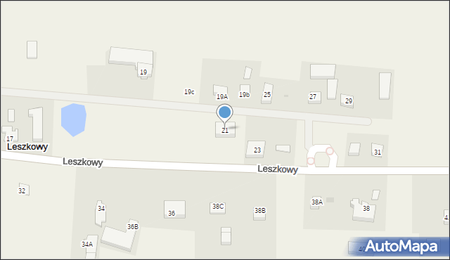 Leszkowy, Leszkowy, 21, mapa Leszkowy