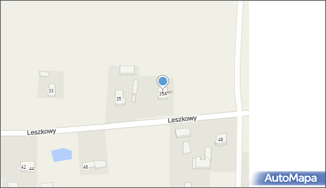 Leszkowy, Leszkowy, 35A, mapa Leszkowy