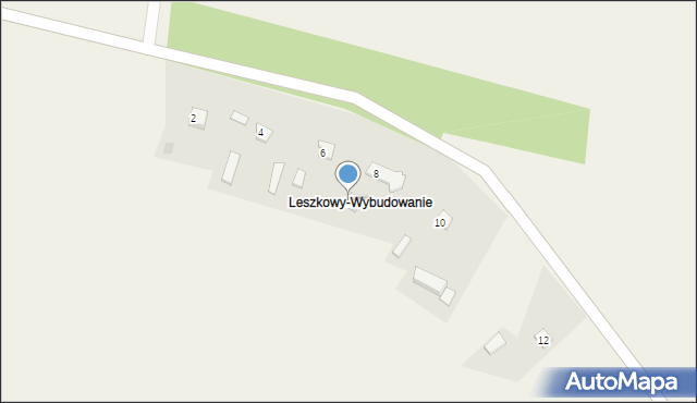 Leszkowy, Leszkowy, 8A, mapa Leszkowy