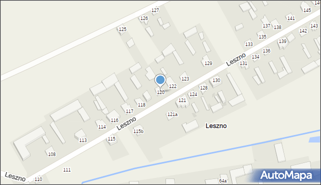 Leszno, Leszno, 120, mapa Leszno