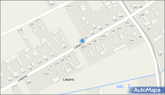 Leszno, Leszno, 131, mapa Leszno