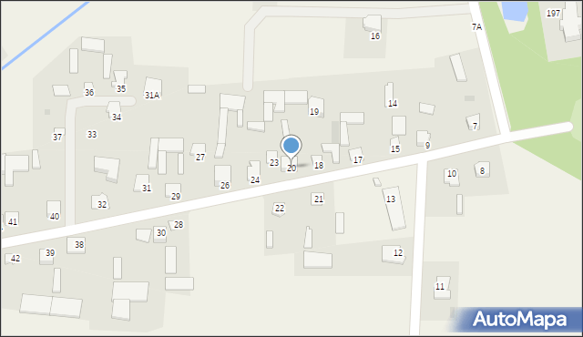 Leszno, Leszno, 20, mapa Leszno