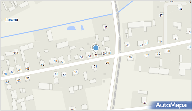 Leszno, Leszno, 52, mapa Leszno