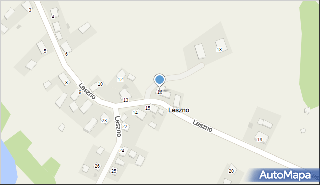 Leszno, Leszno, 16, mapa Leszno