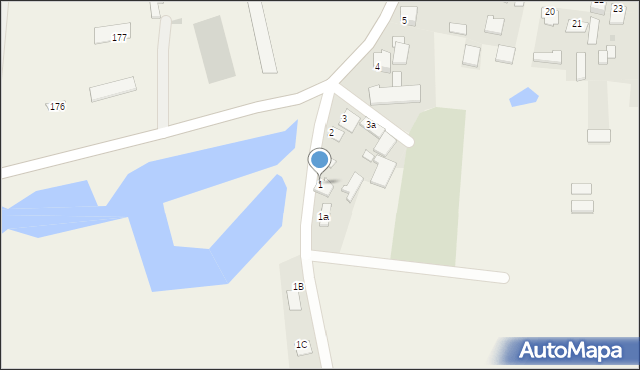 Leszno, Leszno, 1, mapa Leszno