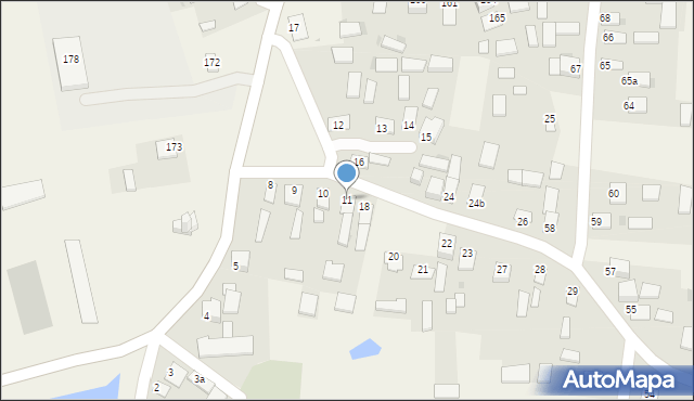 Leszno, Leszno, 11, mapa Leszno