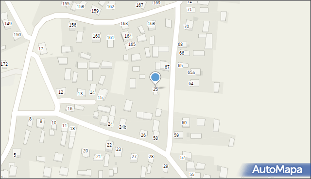 Leszno, Leszno, 25, mapa Leszno