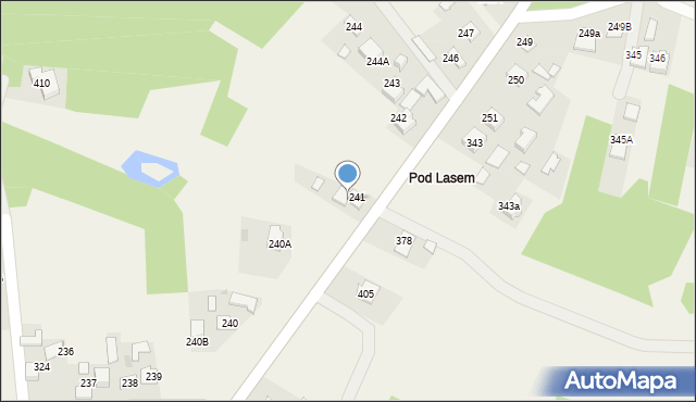 Łętowice, Łętowice, 241A, mapa Łętowice