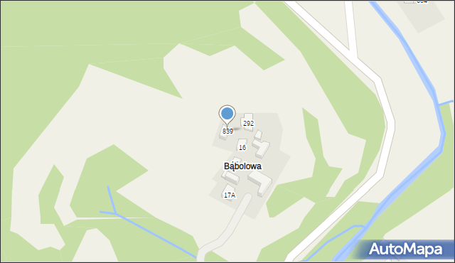 Łętownia, Łętownia, 839, mapa Łętownia
