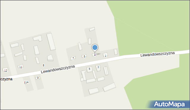 Lewandowszczyzna, Lewandowszczyzna, 4, mapa Lewandowszczyzna