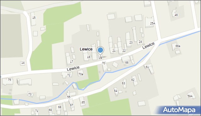 Lewice, Lewice, 19, mapa Lewice