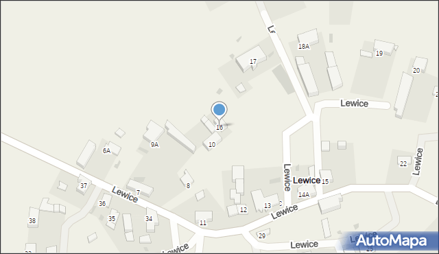 Lewice, Lewice, 16, mapa Lewice