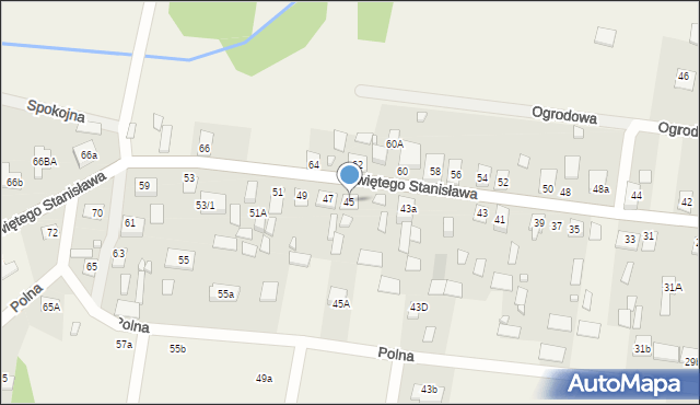 Lewickie, Lewickie, 45, mapa Lewickie