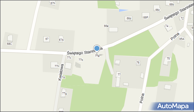 Lewickie, Lewickie, 77a, mapa Lewickie