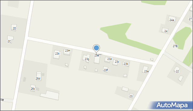 Lewickie-Kolonia, Lewickie-Kolonia, 23e, mapa Lewickie-Kolonia