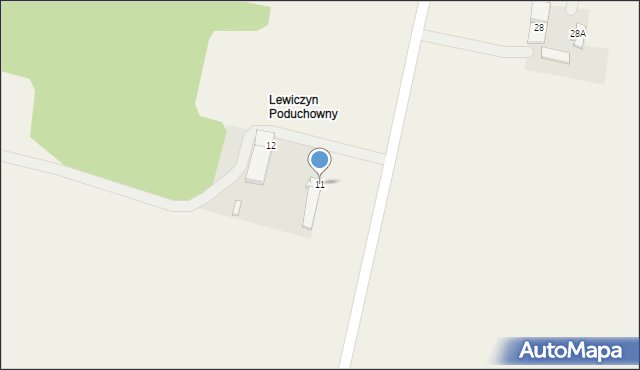 Lewiczyn, Lewiczyn, 11, mapa Lewiczyn