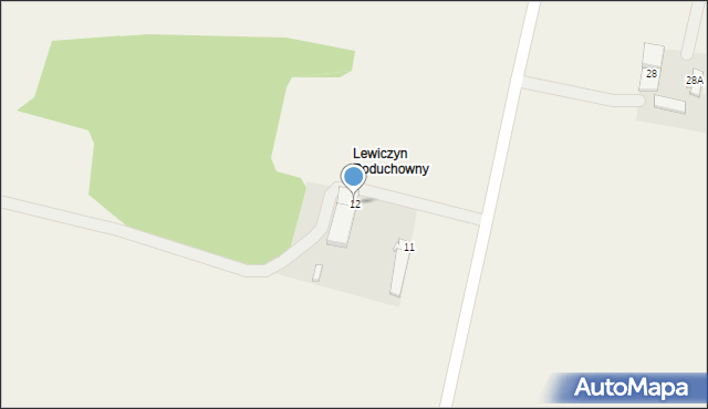 Lewiczyn, Lewiczyn, 12, mapa Lewiczyn