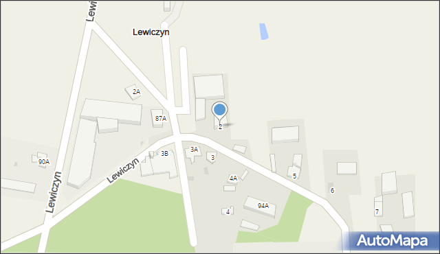 Lewiczyn, Lewiczyn, 2, mapa Lewiczyn
