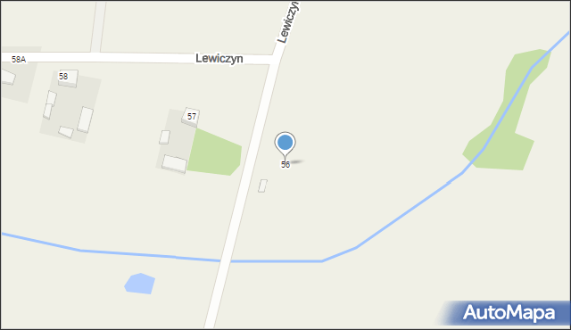 Lewiczyn, Lewiczyn, 56, mapa Lewiczyn