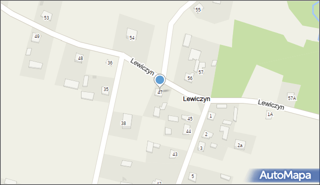 Lewiczyn, Lewiczyn, 47, mapa Lewiczyn