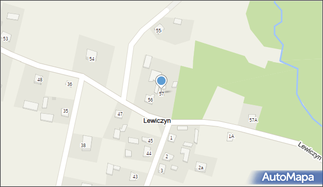 Lewiczyn, Lewiczyn, 57, mapa Lewiczyn