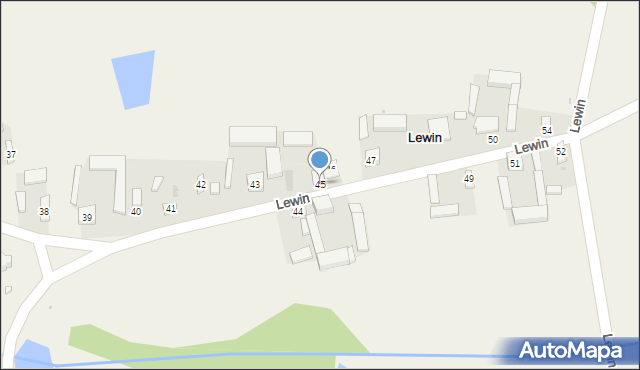 Lewin, Lewin, 45, mapa Lewin