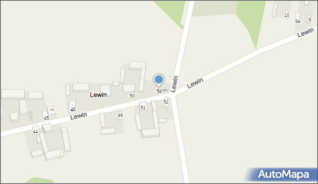 Lewin, Lewin, 54, mapa Lewin