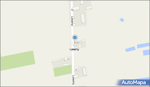 Lewiny, Lewiny, 8, mapa Lewiny