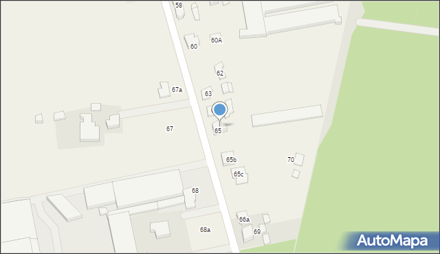 Lewkowiec, Lewkowiec, 65a, mapa Lewkowiec