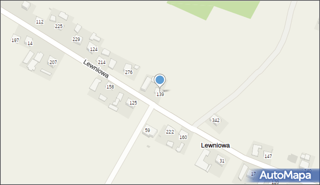 Lewniowa, Lewniowa, 39A, mapa Lewniowa