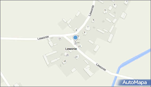 Lewonie, Lewonie, 12, mapa Lewonie
