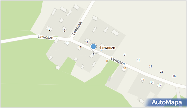 Lewosze, Lewosze, 6, mapa Lewosze