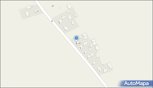 Leżachów-Osada, Leżachów-Osada, 6, mapa Leżachów-Osada