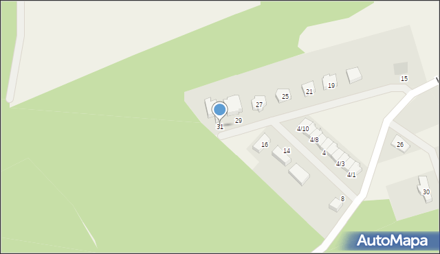 Lubiszewo Tczewskie, Leśna, 31, mapa Lubiszewo Tczewskie