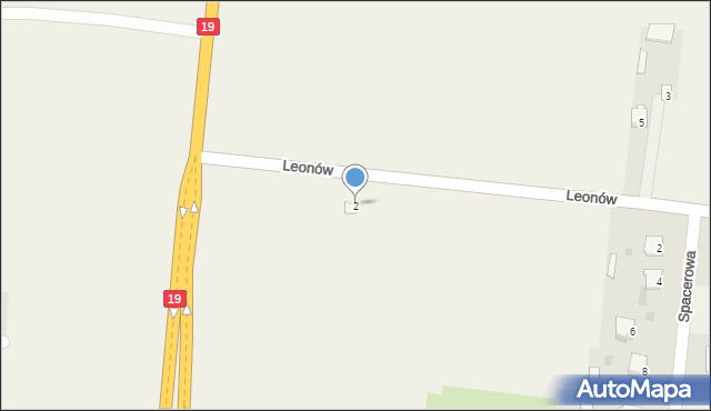 Niemce, Leonów, 2, mapa Niemce