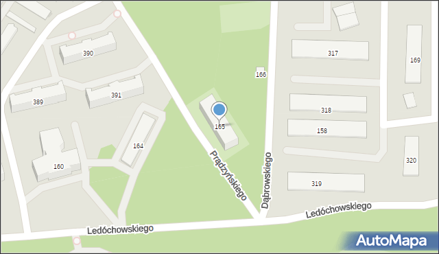 Nowy Dwór Mazowiecki, Ledóchowskiego Ignacego, gen., 165, mapa Nowy Dwór Mazowiecki