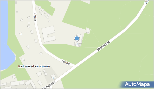 Olejnica, Leśna, 2, mapa Olejnica