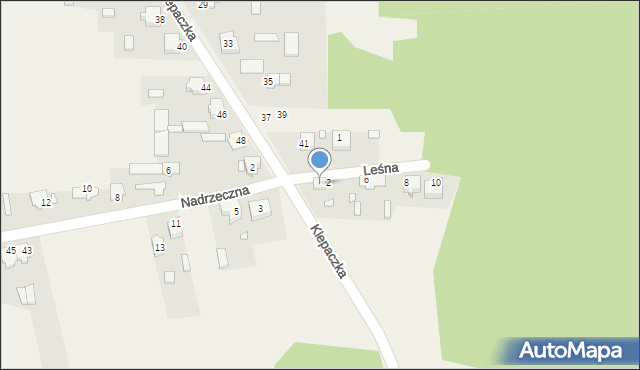 Opatów, Leśna, 4, mapa Opatów