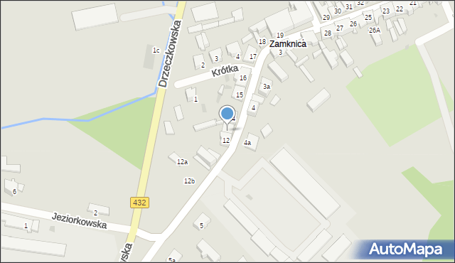 Osieczna, Leszczyńska, 13, mapa Osieczna