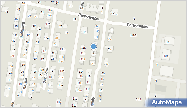 Ożarów Mazowiecki, Legendy, 25, mapa Ożarów Mazowiecki