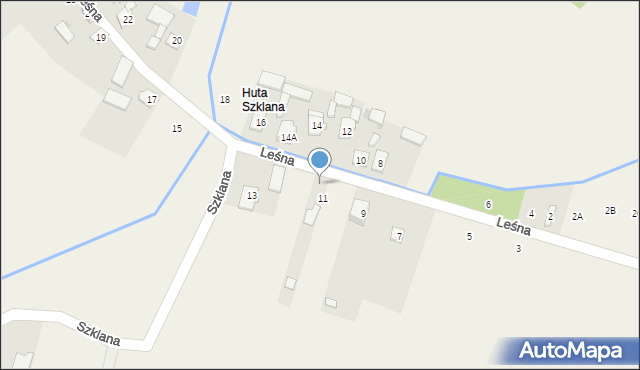 Pińczyce, Leśna, 11A, mapa Pińczyce