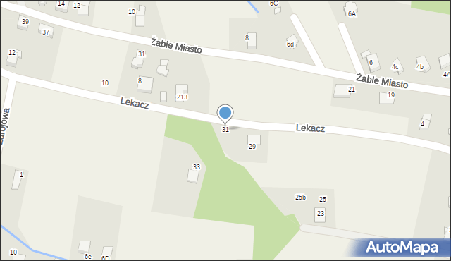 Pisarzowice, Lekacz, 31, mapa Pisarzowice