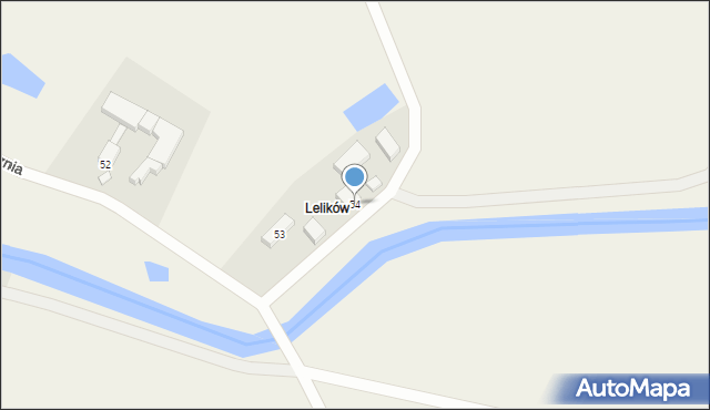 Potasznia, Lelików, 4, mapa Potasznia