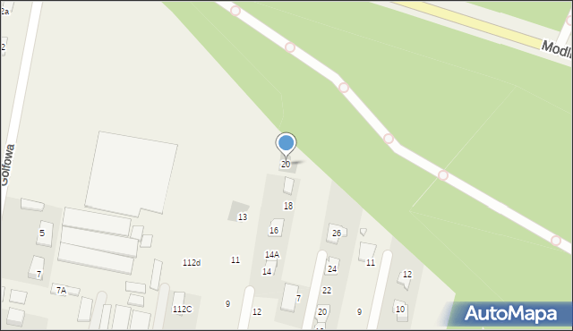 Rajszew, Leśna, 20, mapa Rajszew