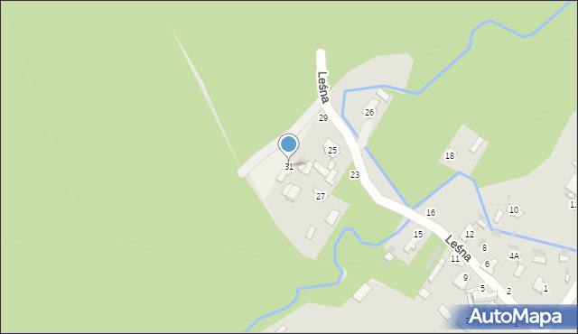 Ryki, Leśna, 31, mapa Ryki