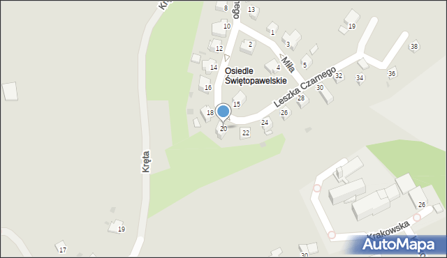 Sandomierz, Leszka Czarnego, 20, mapa Sandomierza