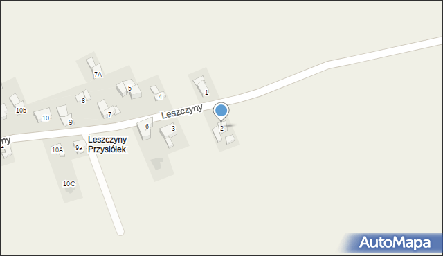 Sierockie, Leszczyny (Sierockie), 2, mapa Sierockie