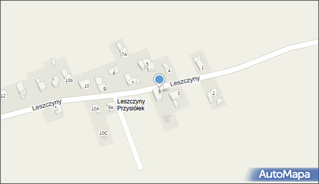 Sierockie, Leszczyny (Sierockie), 6, mapa Sierockie