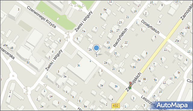 Środa Wielkopolska, Leszczyńskich, 2, mapa Środa Wielkopolska