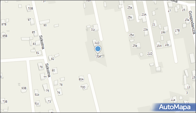 Stanowice, Leszczyńska, 31e, mapa Stanowice